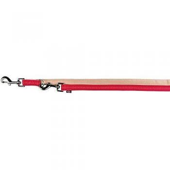 TRIXIE Ramal Softline Elegance, M-L, 2.00 m/20 mm, Negro-Beige, Perro