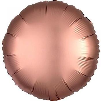 Globo de papel de aluminio Amscan International 3618502, forma de círculo Círculo color rosa oro