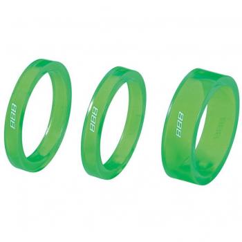 BBB Transpace Espaciadores, Unisex Adulto, Verde, Talla Única