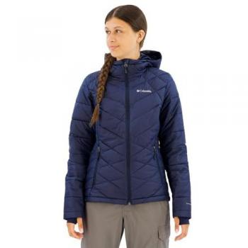 Chaqueta Aislante con Capucha Columbia Heavenly™ Azul para Mujer Talla L