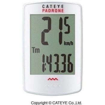 CatEye CTPA100WW - Computadora Pa100w Padrone Blanca