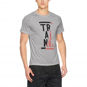 Odlo Short Sleeve Crew Neck Raptor Camiseta, Hombre, Gris, Small