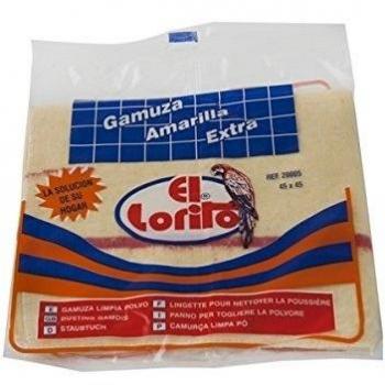 LORITO - Gamuza Amarilla Extra B/I Lorito 45X45 Cm