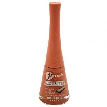 Bourjois 1 Seconde Gel Nail Polish - 52 Never Salmon Shade, Quick-Dry Formula, 9 ml