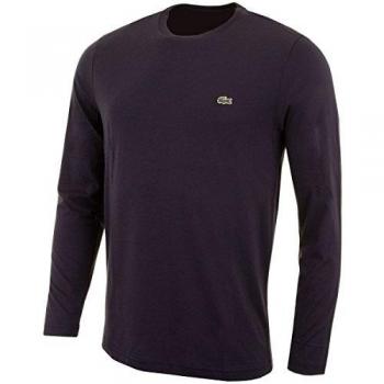 Lacoste Men's Long Sleeve Top In Size 4-M Navy