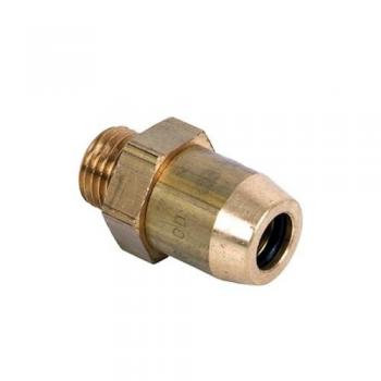 Conector Raufoss 1/4 con rosca de 12x1,5 para tubo