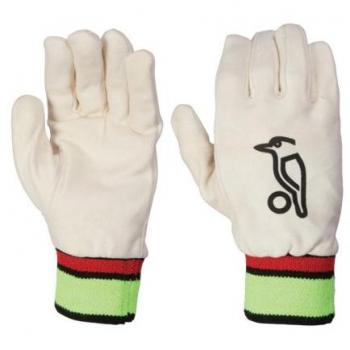 KOOKABURRA Full Gamuza Guantes Internos para Wicket Keeping, Tallas Grandes Caballero