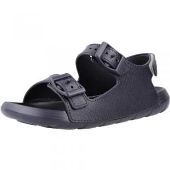 Sandalias Abiertas Igor para Niños en Color Azul con Doble Tira y Cierre Adherente para Playa y Piscina