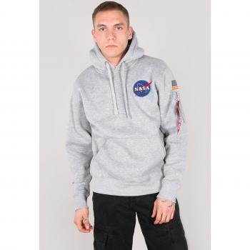 Alpha Industries Space Shuttle Hoodie Grey Heather 2XL