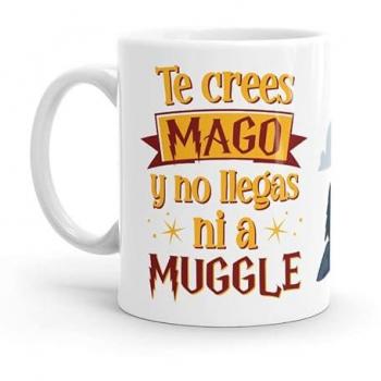 Taza Friki Resistente al Microondas y Lavavajillas - Te Crees Mago