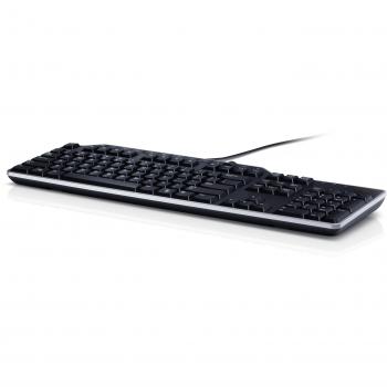 DELL KB522 Wired Business Multimedia Keyboard USB QWERTY US-International Black