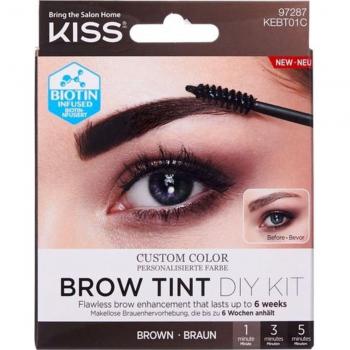 Kiss Brow Tint DIY Kit - Brow Colour Shade Brown 20 ml