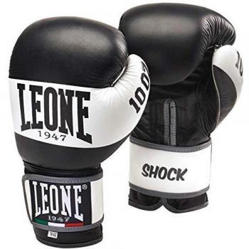 Leone 1947 Shock Boxing Gloves Black 12 oz Unisex