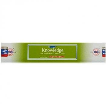 Satya Nag Champa Knowledge - Varillas de incienso, multicolor
