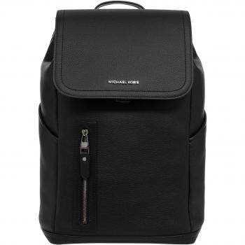 Michael Kors Stylish Drawstring Backpack with Logo, Black, Male, Size: ONE SIZE
