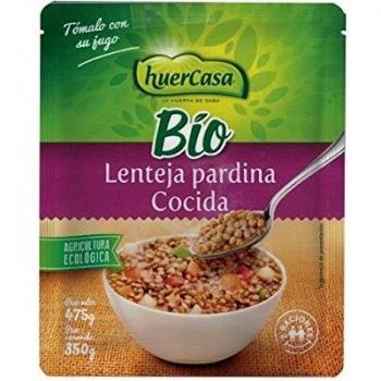 HUERCASA LENTEJA PARDINA COCIDA BIO, 475 g 474.999999999999 g
