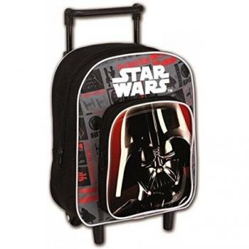 Star Wars AR664 - Mochila Carro Capacidad 28 x 12 x 22 cm Mochila Infantil 34 cm, Multicolor