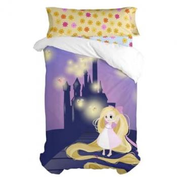 Juego de funda nórdica multicolor Mr Fox Long Braid para cama de 105 cm - 2 piezas