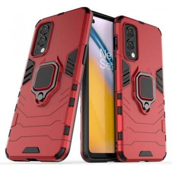 Funda Magnética Con Anillo para Móvil Oneplus Nord 2 5G - Carcasa Magnética con Anillo, Imán Antigolpes, Resistente, Rígida Dura, Tecnología de Absorción de Gol