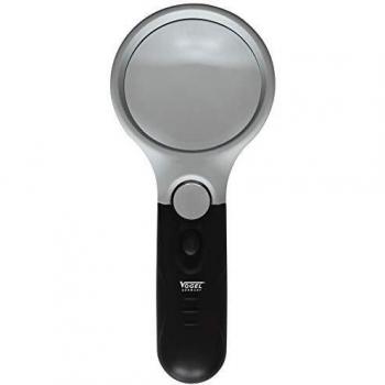 Lupa de Mano Iluminada Vogel 600145 con Luz LED Incorporada