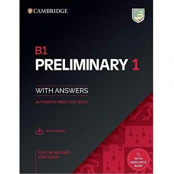 B1 Preliminary 1. Practice Tests with Answers and Audio.