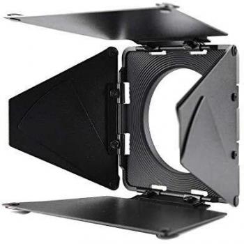 Godox SA-08 Barndoor - Wrota de 8 Alas para Lámpara LED S30, Accesorio de Estudio Fotográfico, Color Negro