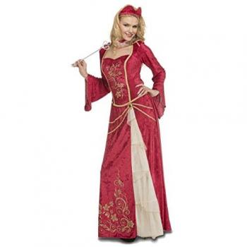 Disfraz Medieval Reina Roja para Mujer M/L - Viving Costumes