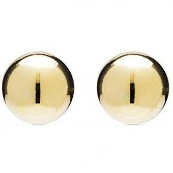 Pendientes Linson con baño de oro amarillo de 18 quilates - Luxenter