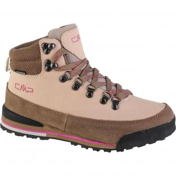 Zapatos de Trekking para Mujer CMP Heka WP de Nubuck, Color Beige, Talla 39