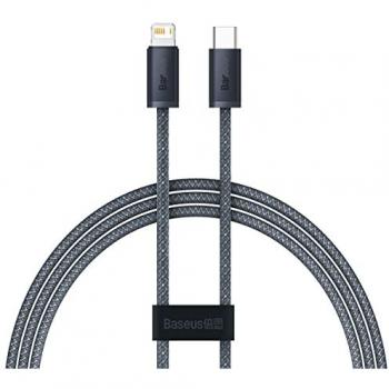 Cable de datos Baseus Dynamic Series USB-C a Lightning 20W 1m color gris