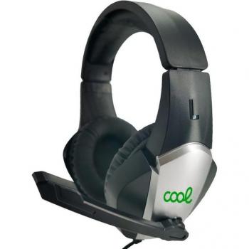 Auriculares Gaming COOL Bremen con Iluminación y Adaptador de Audio