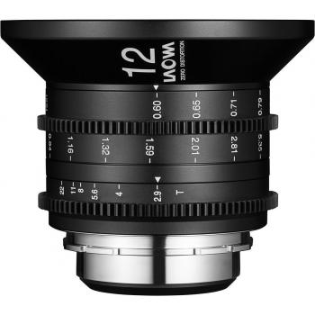 Laowa - Objetivo Gran Angular Laowa 12mm T2.9 Zero-D Cine Metrico PL
