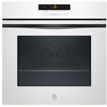 Balay 3HB5879B7 Multifunctional Oven 71L 3600W A+ with Pyrolytic Self-Cleaning and Air Fryer Function, White