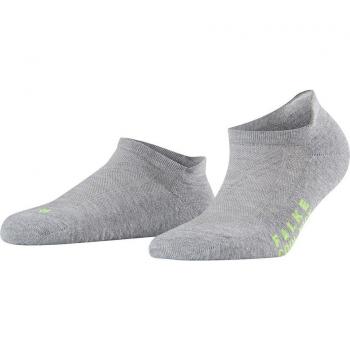 Falke Cool Kick Lightweight Plush Sole Sneaker Socks - Light Grey - Size 35-36