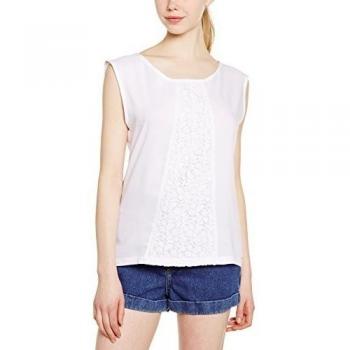 RIPIT PEARL TANK - Camiseta de tirantes, sin mangas para mujer, color blanco, talla 36