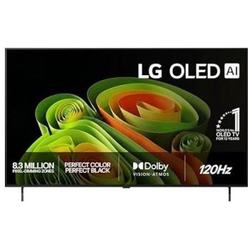 Televisor Smart TV LG OLED 55 4K Ultra HD con Procesador Inteligente α8 AI y Dolby Vision