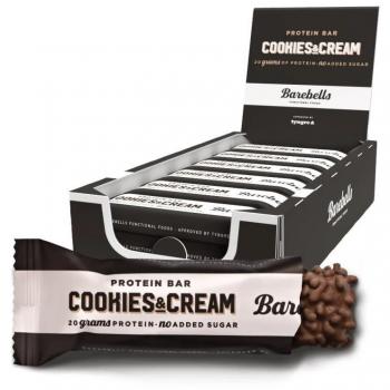 Barebells Protein Bar Cookies & Cream 12x55g