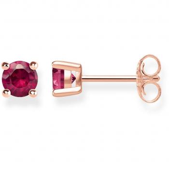 THOMAS SABO Pendientes de botón Mujer plata - H1965-540-10