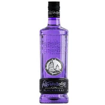 Gin Puerto de Indias - BlackBerry Premium Gin - Ginebra Premium de Mora - 70 cl - 37.5%
