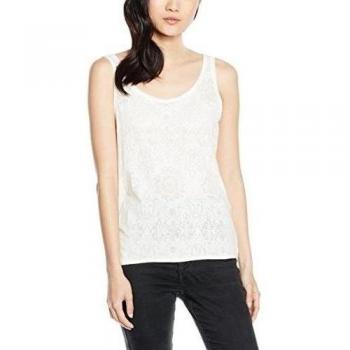 Vero Moda VMERIN TANK TOP A WP6 - Tank Top Mujer, Blanco
