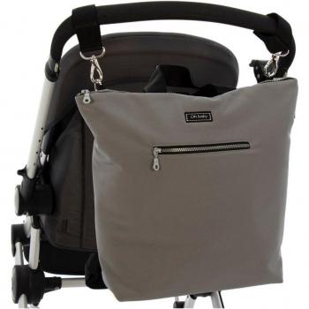 Mochila para sillas de paseo Rosy Fuentes - Mochila con diseño moderno, fabricada en materiales resistentes y livianos, múltiples compartimentos para almacenamiento, correas ajustables para facilitar el transporte, compatible con la mayoría de las s