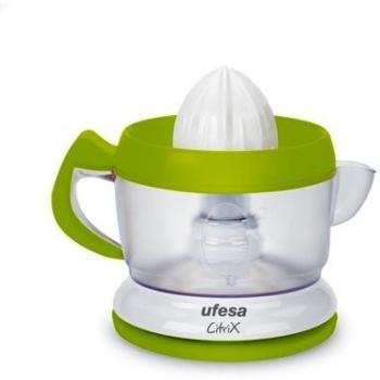 Ufesa EX4938 Activa - Exprimidor eléctrico, 40W, 1L, 2 conos, Giro en ambos sentidos, Palas para arrastrar la pulpa