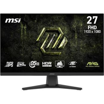 Monitor Gaming MSI MAG 272F X24 27 FHD IPS 240Hz 0.5ms Adaptive-Sync HDR Antirreflejo