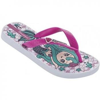 Raider Temas IX - Chanclas infantil, color blanco / rosa, talla 27 / 28