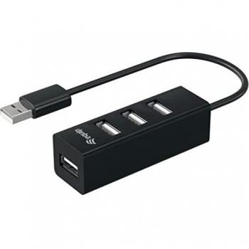 EQUIP EQUIP HUB de interfaz USB 2 0 480 Mbit s Negro