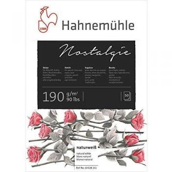 Bloc de Dibujo Nostalgia Hahnemühle A4 190g/m² 50 Hojas Sin Ácido