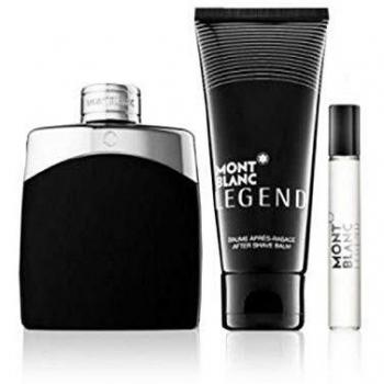Montblanc Legend Gift Set - Eau de Toilette 100ml, After Shave Balm 100ml & Rollerball 7.5ml