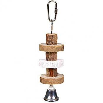 TRIXIE Piedras de Roer con piedra de Lava, 16 cm, Pájaros