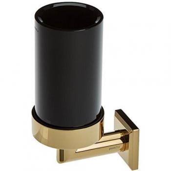 Pomdor - Portacepillos timeless pvd oro- negro heritage