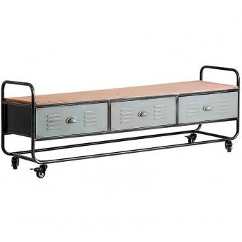 Mueble TV estilo industrial serie Silesia
